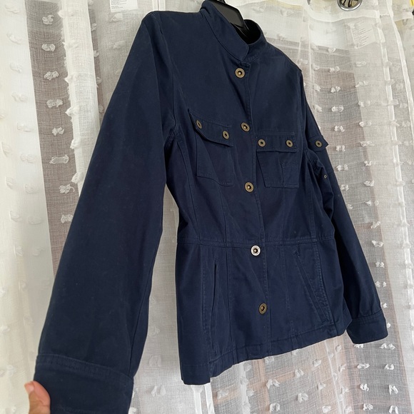 Navy blue lightweight Ralph Lauren jacket - Picture 7 of 8